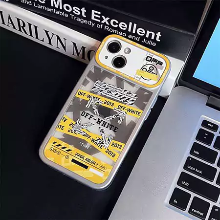 iphone18pro ケース オフホワイト ブランド スマホケース おしゃれ 芸能人 耐衝撃