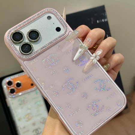 シャネル風ストリート芸能人覗き見防止iphone18ケースブランドCHANELスマホケース