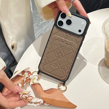 iphone16 ケース Hermes風 シンプル アウトドア