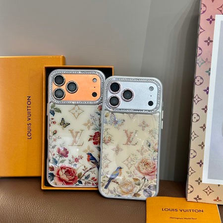 ルイヴィトン風ストリート芸能人覗き見防止iphone18ケースブランドLVスマホケース