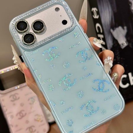 シャネル風ストリート芸能人覗き見防止iphone18ケースブランドCHANELスマホケース