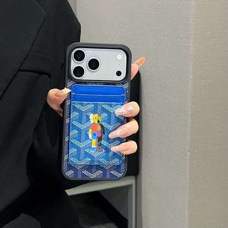 iphone16 ケース Goyard風 かっこいい 流行り