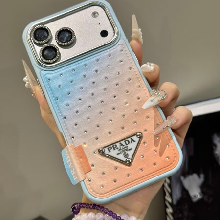 プラダ風ストリート芸能人覗き見防止iphone18ケースブランドPRADAスマホケース