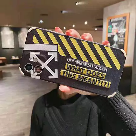 オフホワイト ブランド スマホケースiPhone17/17pro/17 promax/17 air 