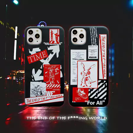 オフホワイト ブランド スマホケースiPhone17/17pro/17 promax/17 air 