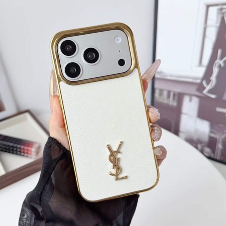 iphone18 ケース イヴサンローラン風 かっこいい ストリート