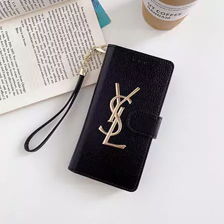 iphone14 手帳型 ケース イヴサンローラン風 シンプル 大人