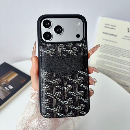 iphone18 携帯 ケース Goyard風 おしゃれ ストリート