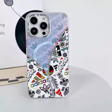iphone15 ケース Adidas 風 おしゃれ