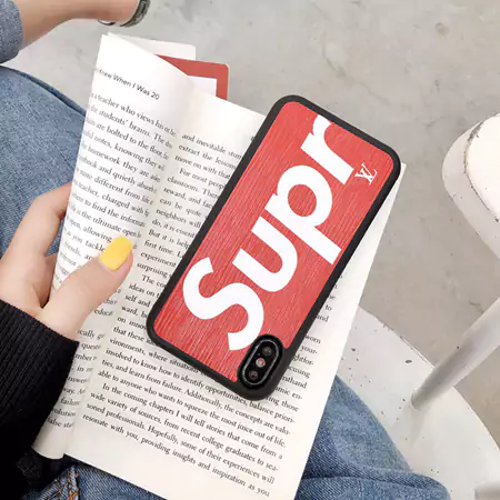 iphone15 ケース シュプリーム風 ストリート 高校生