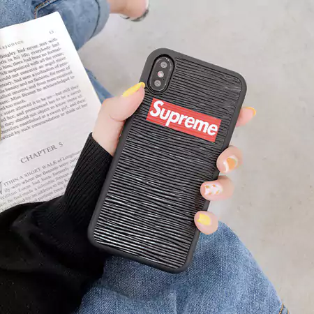iphone15 ケース シュプリーム風 ストリート 高校生