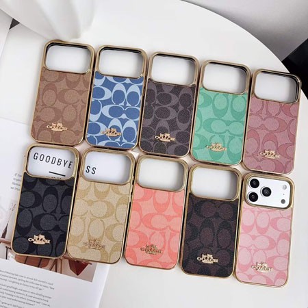 iphone18 携帯 ケース コーチ風 おしゃれ 人気