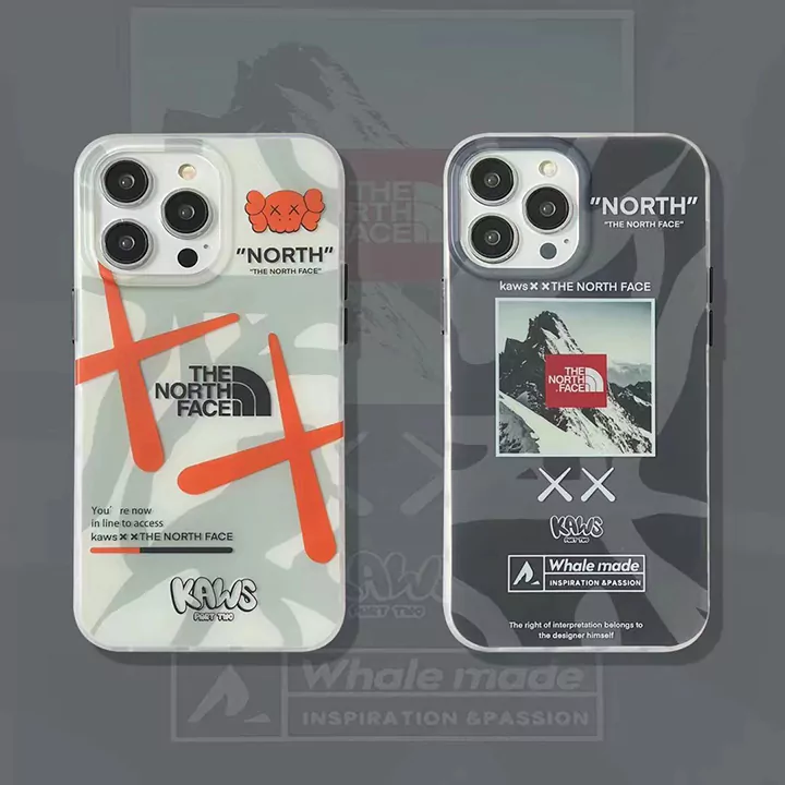 The North FaceとKawsの共同iPhone16 ケース