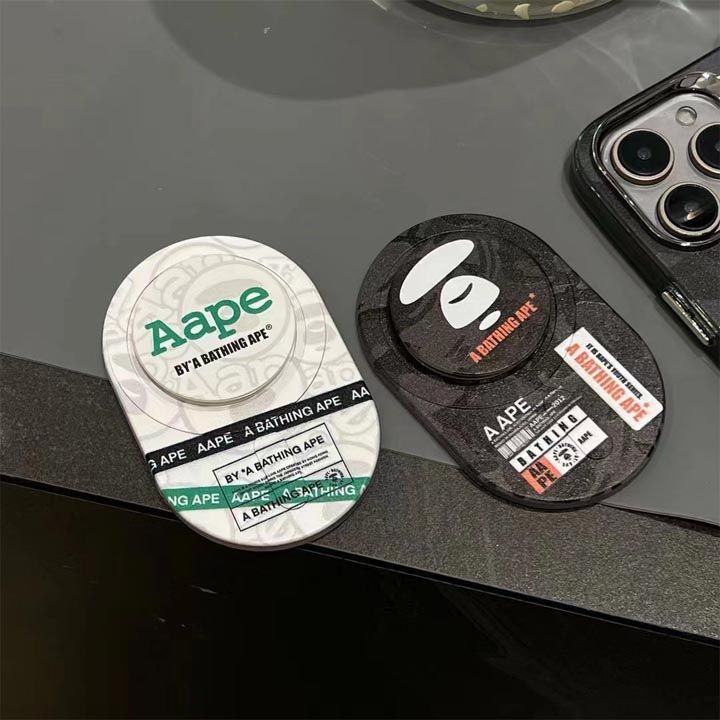 マグネットホルダーシリコンaape iPhone16pro/15promax/14plus/13ケース
