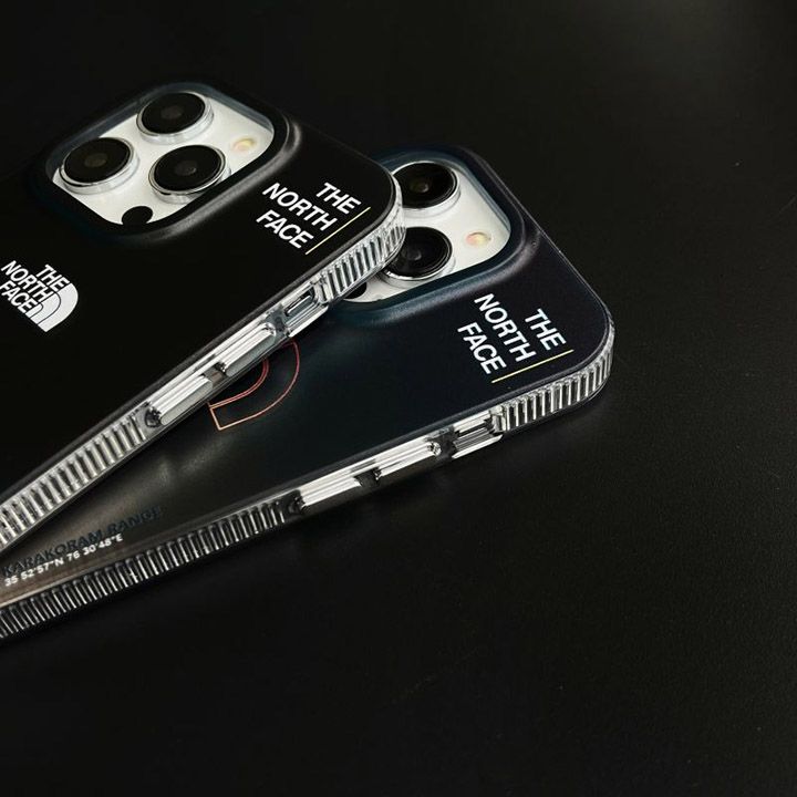 新型シリコン iPhone13 ノースフェイススマホケース