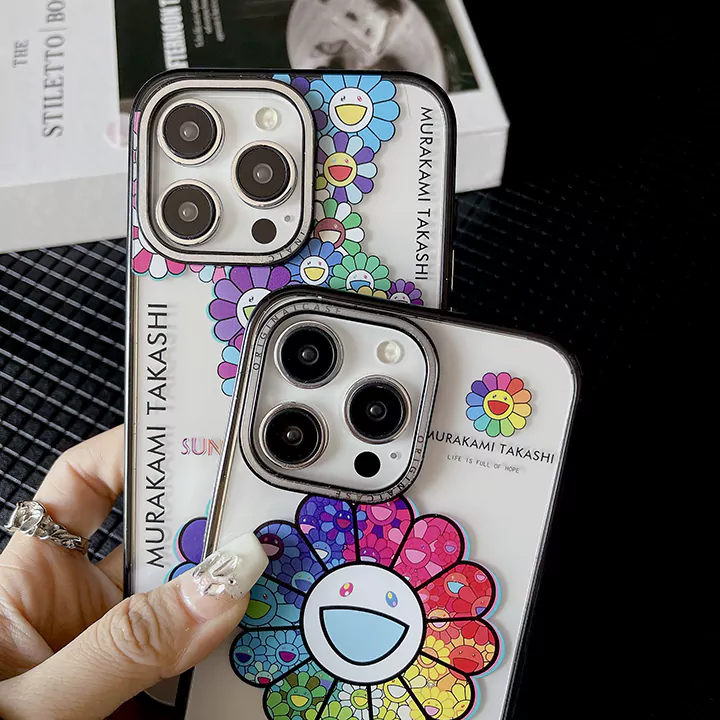 ひまわりiPhone14plusケース