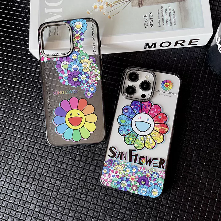 ひまわりiPhone15promaxケース