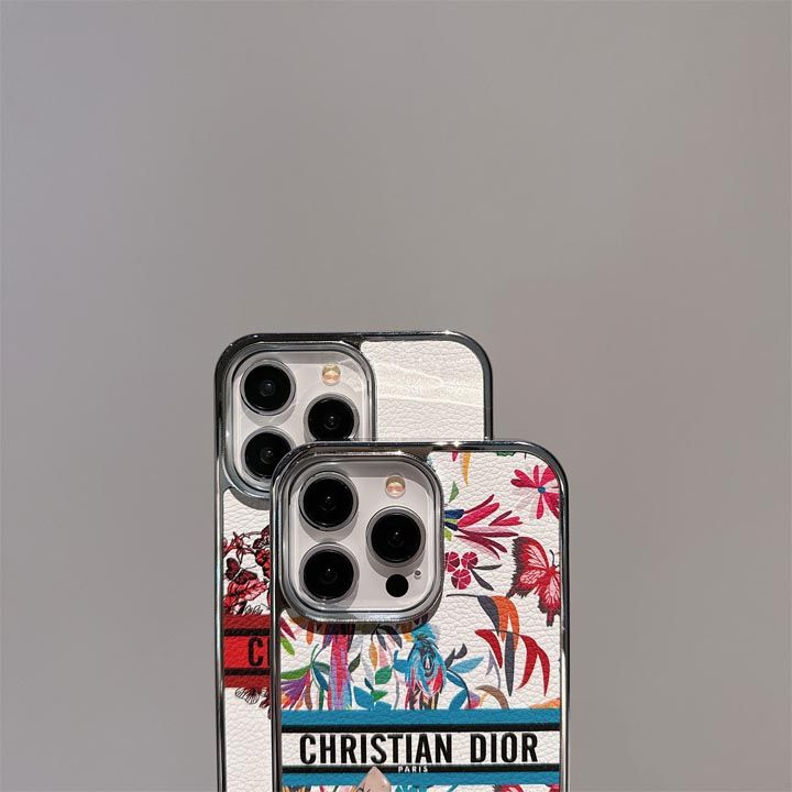 耐衝撃 女性 DIORアイフォン 16/16プロ携帯 ケース，ディオール レザーiPhone16pro/15promax/14plus/13ケース，ファッションDIORアイフォン 16/16プロ/16promax/16プラス携帯 ケース