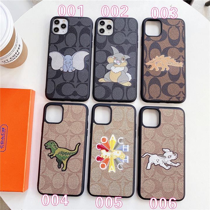 新しい高品質でかわいい Coach iPhone 16 アニマル パターン携帯 ケース