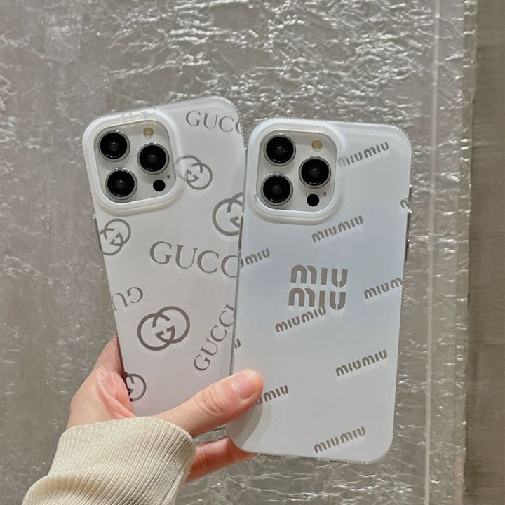 かわいいファッション ミュウミュウ iPhone（アイフォン）16pro/15promax/14plus/13ケース
