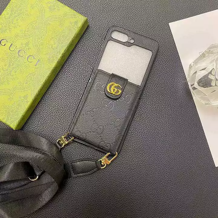 グッチメタルロゴ Galaxy Z Fold4ケース