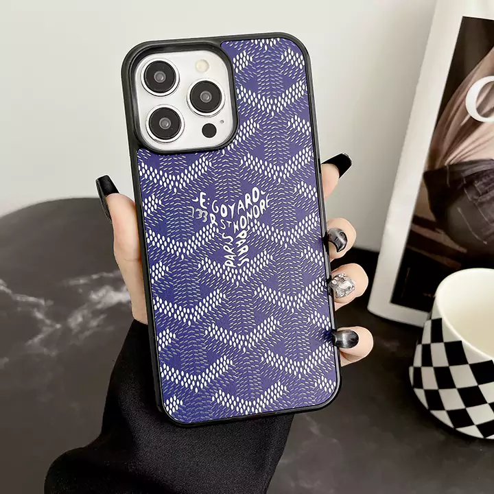 ブランドロゴ iPhone15pro/promax 薄型スマホケース
