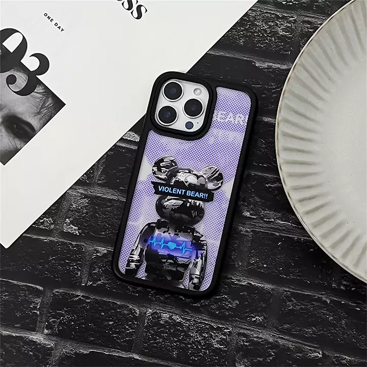 iPhone 13 Plus 保護ケース ベアブリックシリーズ - 凶暴なクマ