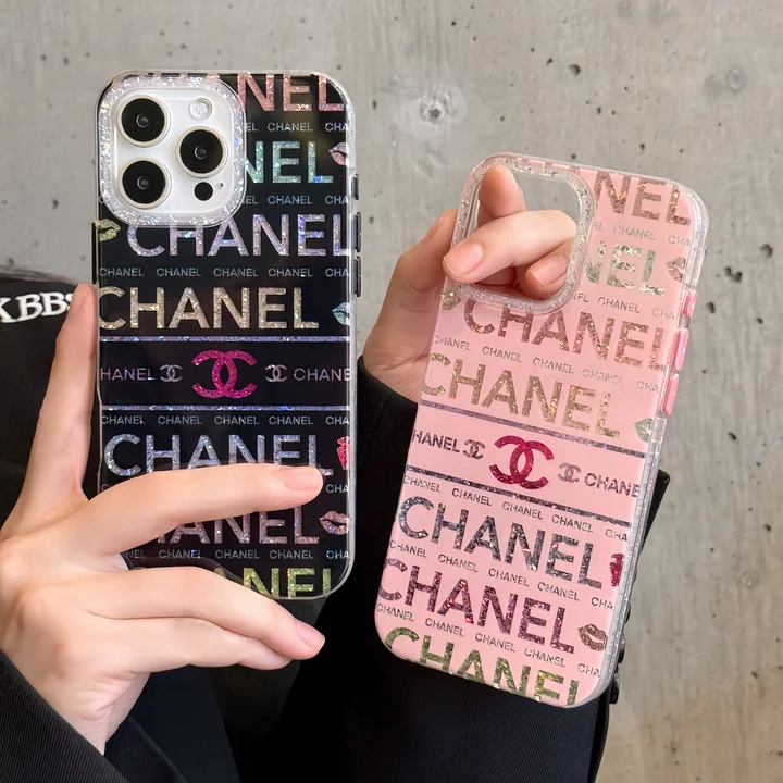 シャネルをイメージしたガラス製 iPhone 17/16 Pro ケース