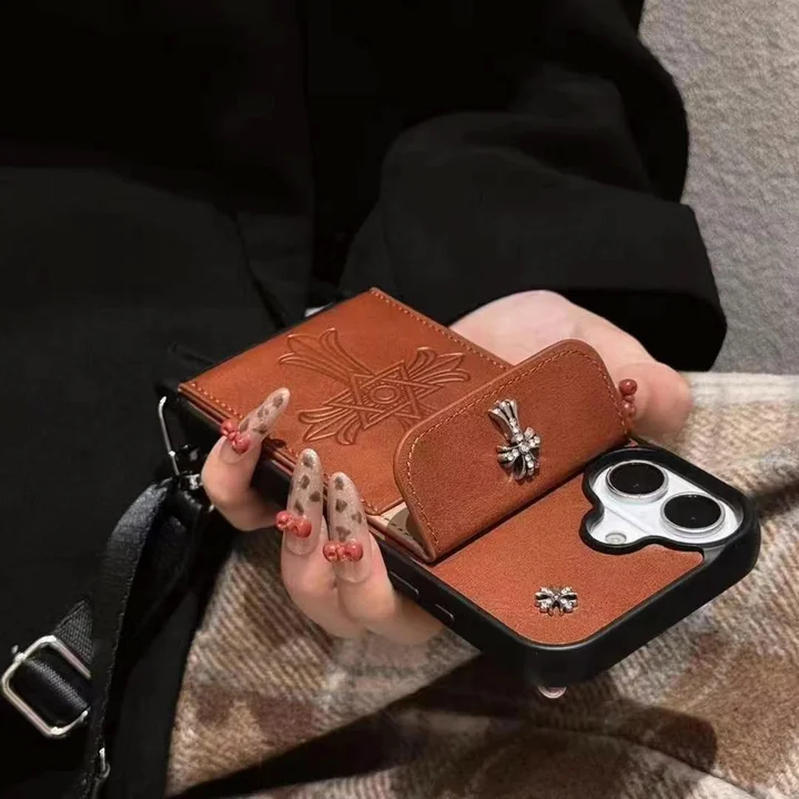 クロム合金製スマートフォンケース メンズブランド iPhone 17/17 Pro