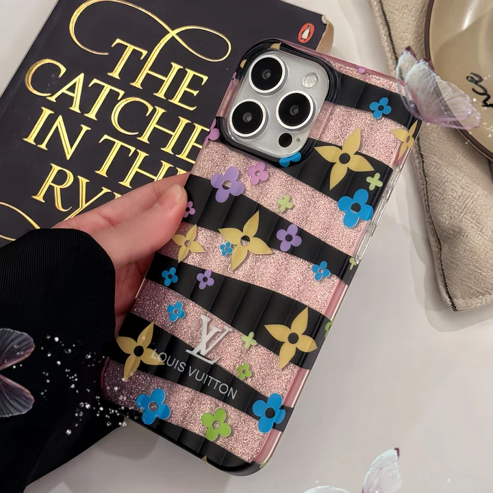 iPhone 14ケース アルファベットプリント柄