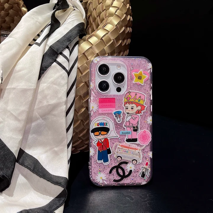 シャネル グリッター iPhone 15 Pro Max ケース