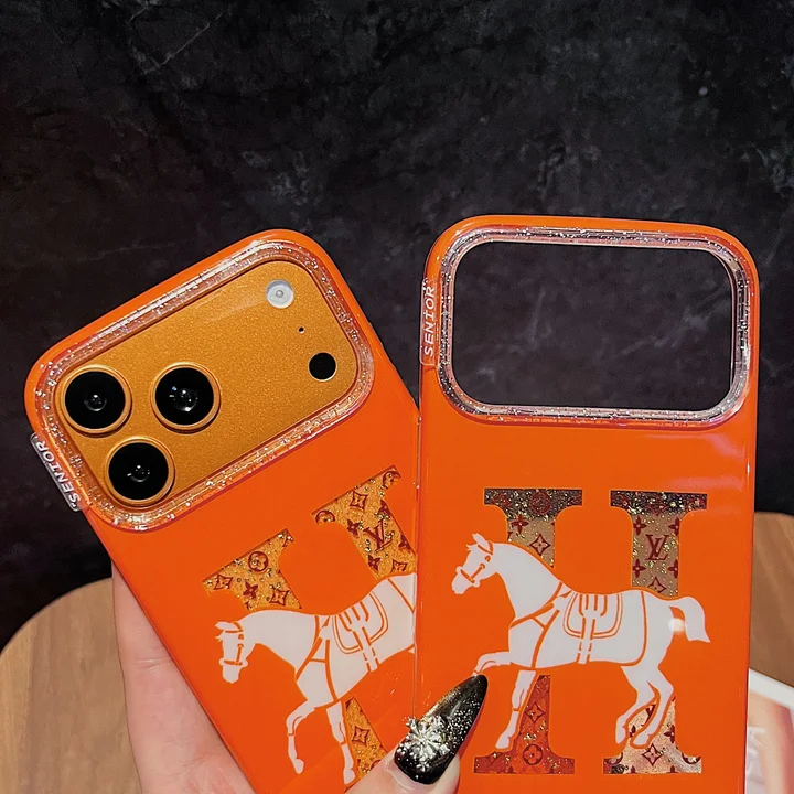 かっこいいエルメス風 iphone17 pro max ケース ブランドhermes スマホケース カップル最強