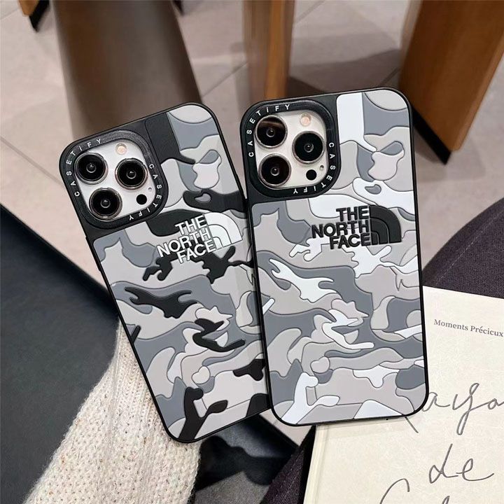 おしゃれノースフェイス風 iphone17 ケース ブランド スマホケース レディース衝撃吸収