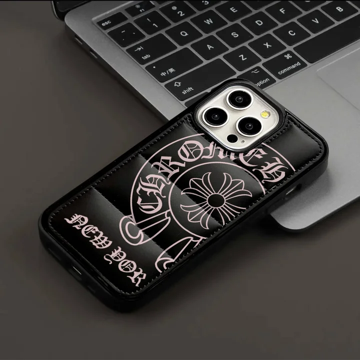 かわいいクロムハーツ風 iphone17 pro ケース ブランドCHスマホケース 大人画面保護