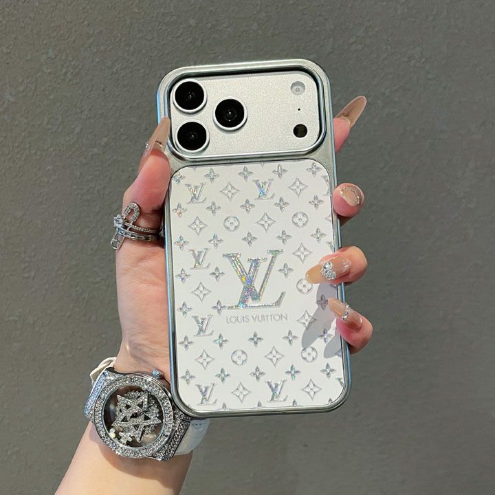 面白いルイヴィトン風 iphone 16pro ケース ブランドLV スマホケース メンズ覗き見防止