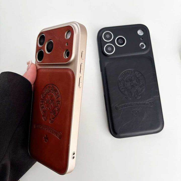シンプルクロムハーツ風 iphone18 pro ケース ブランドCHスマホケース 芸能人薄型