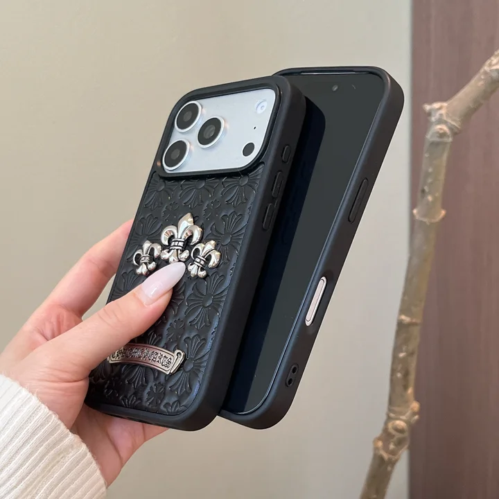 ストリートクロムハーツ風 iphone16 ケース ブランドCHスマホケース レディース安全