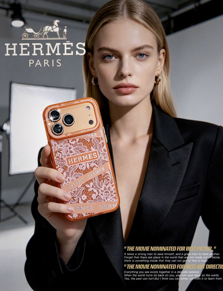 かわいいエルメス風 iphone17 pro ケース ブランドhermes スマホケース メンズアンチグレア