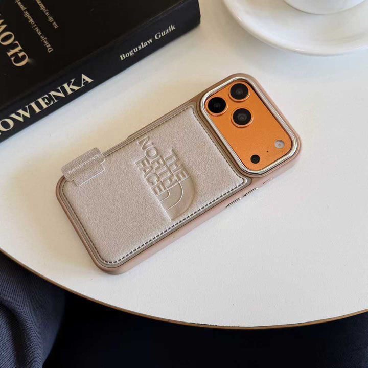 ストリートノースフェイス風 iphone16 ケース ブランド THE NORTH FACEスマホケース 高校生多機能