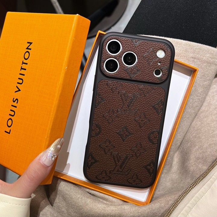 かっこいいルイヴィトン風 iphone17 pro max ケース ブランドLVスマホケース カップル最強