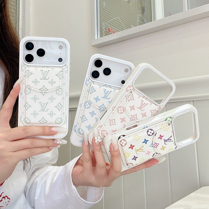 ルイヴィトン風 iphone17 ケース ブランドLVスマホケース 面白い カップル 頑丈