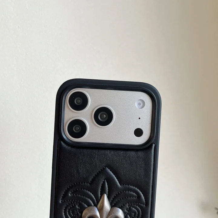 ストリートクロムハーツ風 iphone16 ケース ブランドCHスマホケース 高校生多機能