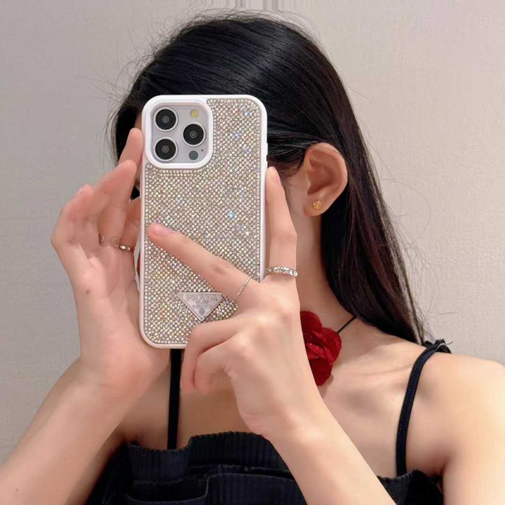 おすすめプラダ風 iphone15 ケース ブランドPradaスマホケース カップル韓国風