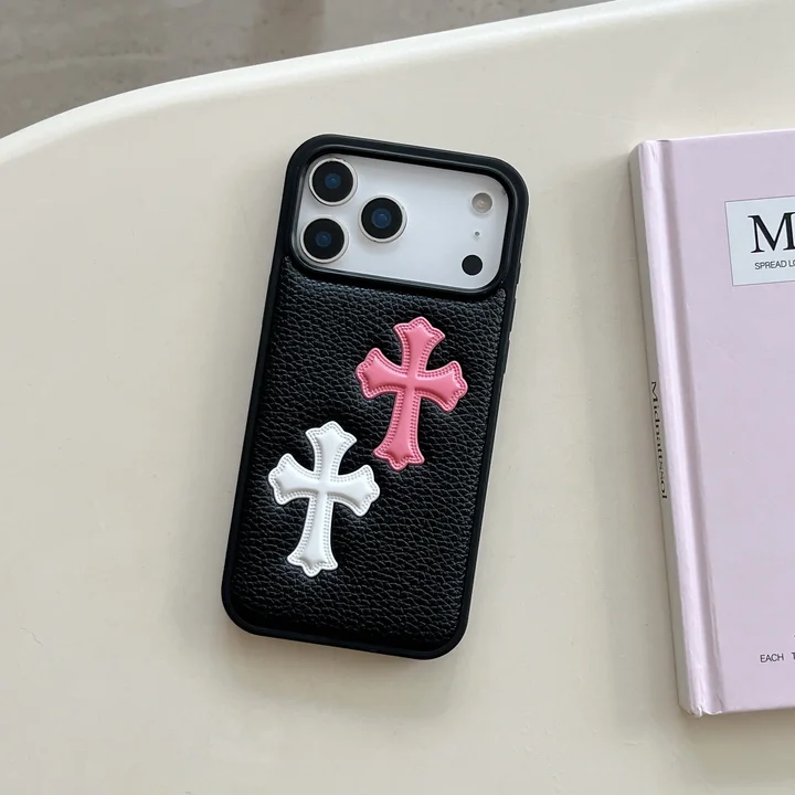 かっこいいクロムハーツ風 iphone17 pro max ケース ブランドCHスマホケース 大人防塵