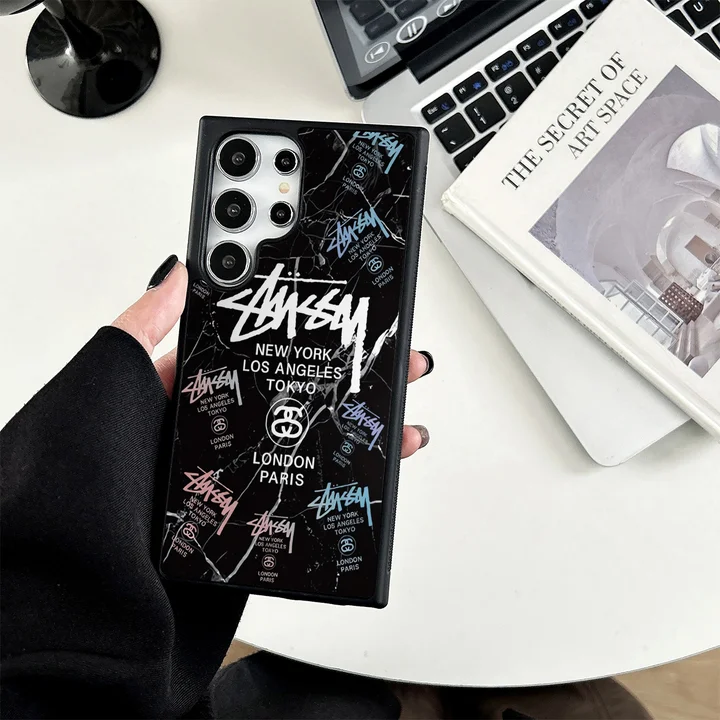 ストリート風 iphone18 ケース ブランドstussyスマホケース ストリート 芸能人 防塵