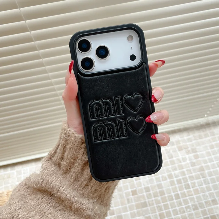 ミュウミュウ風 iphone18 ケース ブランドMIUMIUスマホケース ストリート メンズ 防塵
