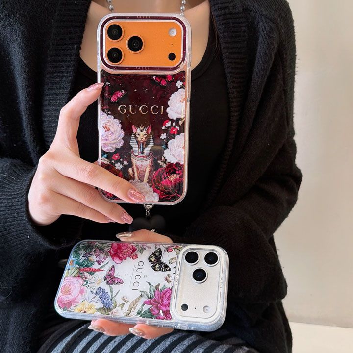 かっこいいグッチ風 iphone17 pro max ケース ブランドgucci スマホケース 大人防塵