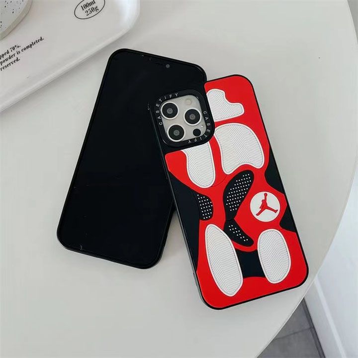 かわいいジョーダン風 iphone17 pro ケース ブランドajスマホケース 大人画面保護