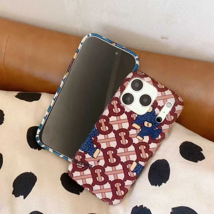 ストリートバーバリー風 iphone16 ケース ブランドBurberryスマホケース 高校生軽量