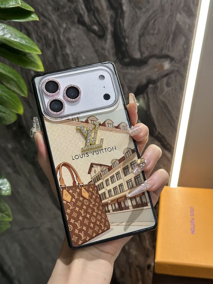 おすすめルイ ヴィトン風 iphone15 ケース ブランドlvスマホケース 高校生売れ筋